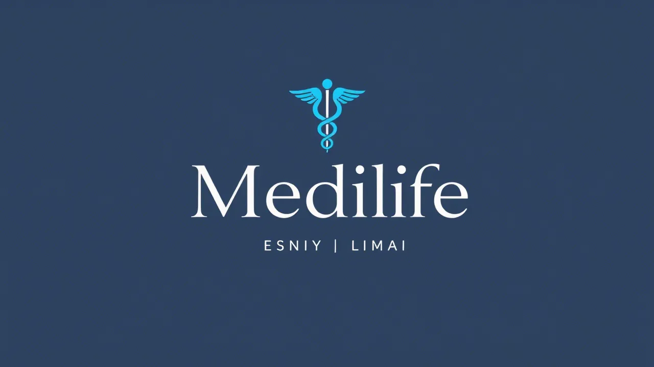 Medilife logo with a caduceus symbol